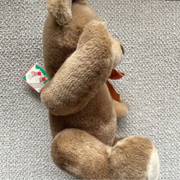 NWT Vintage AMC Best Friends Brown Bear Jointed Plush 15” Stuffed Animal Teddy - Picture 9 of 9